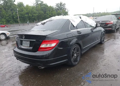 2008 Mercedes-Benz C 350 Sport из США, поврежденный, VIN WDDGF56X28F106480